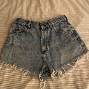Vintage Lee denim shorts